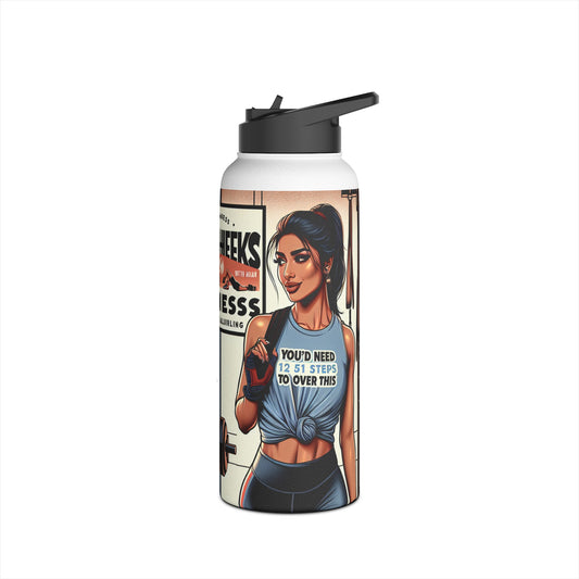 Stainless Steel Water Bottle, Standard Lid