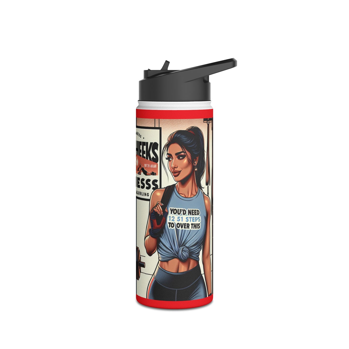 Stainless Steel Water Bottle, Standard Lid