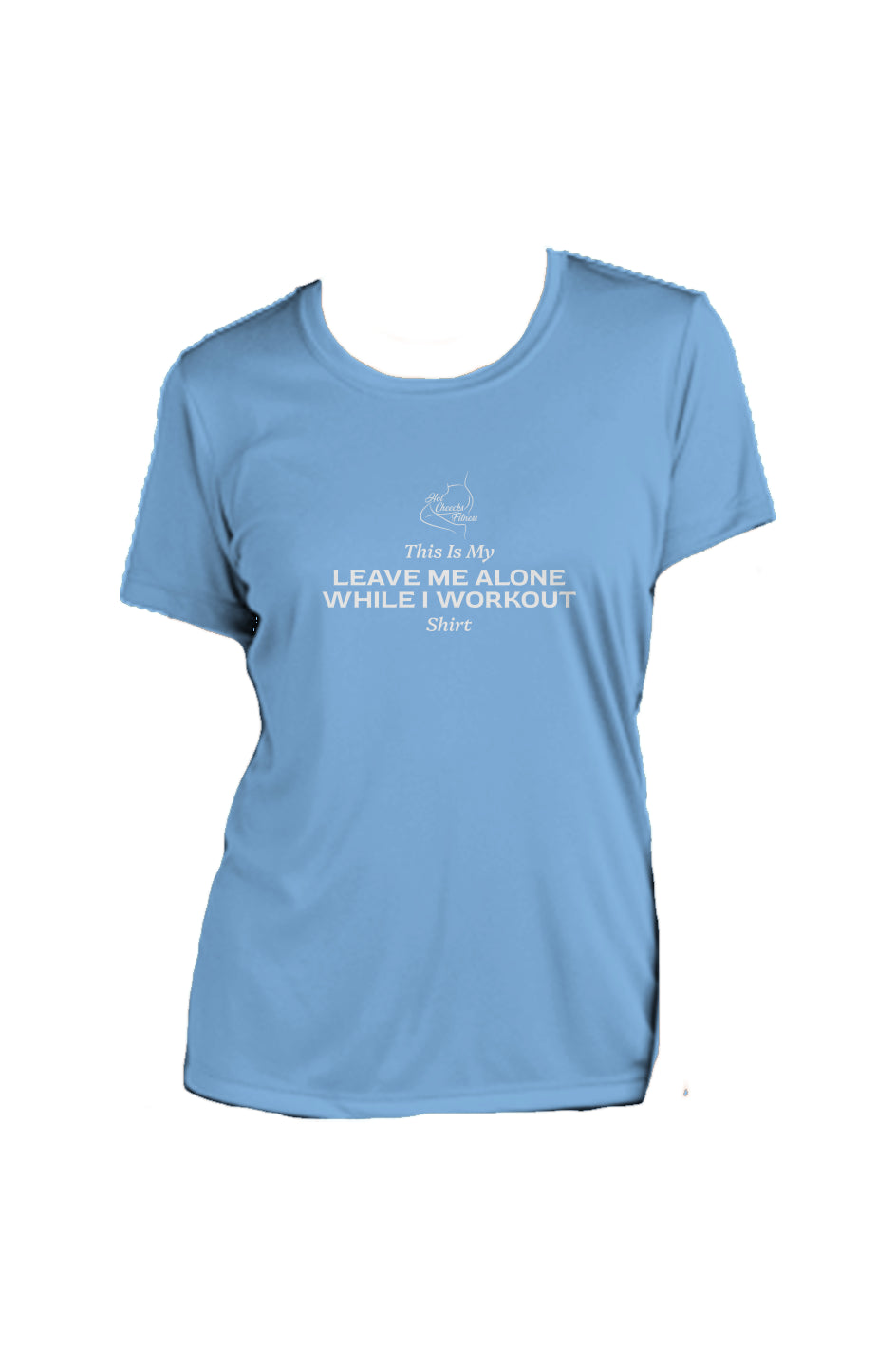 Sport-Tek HC Leave Me Ladies Competitor Tee Blue