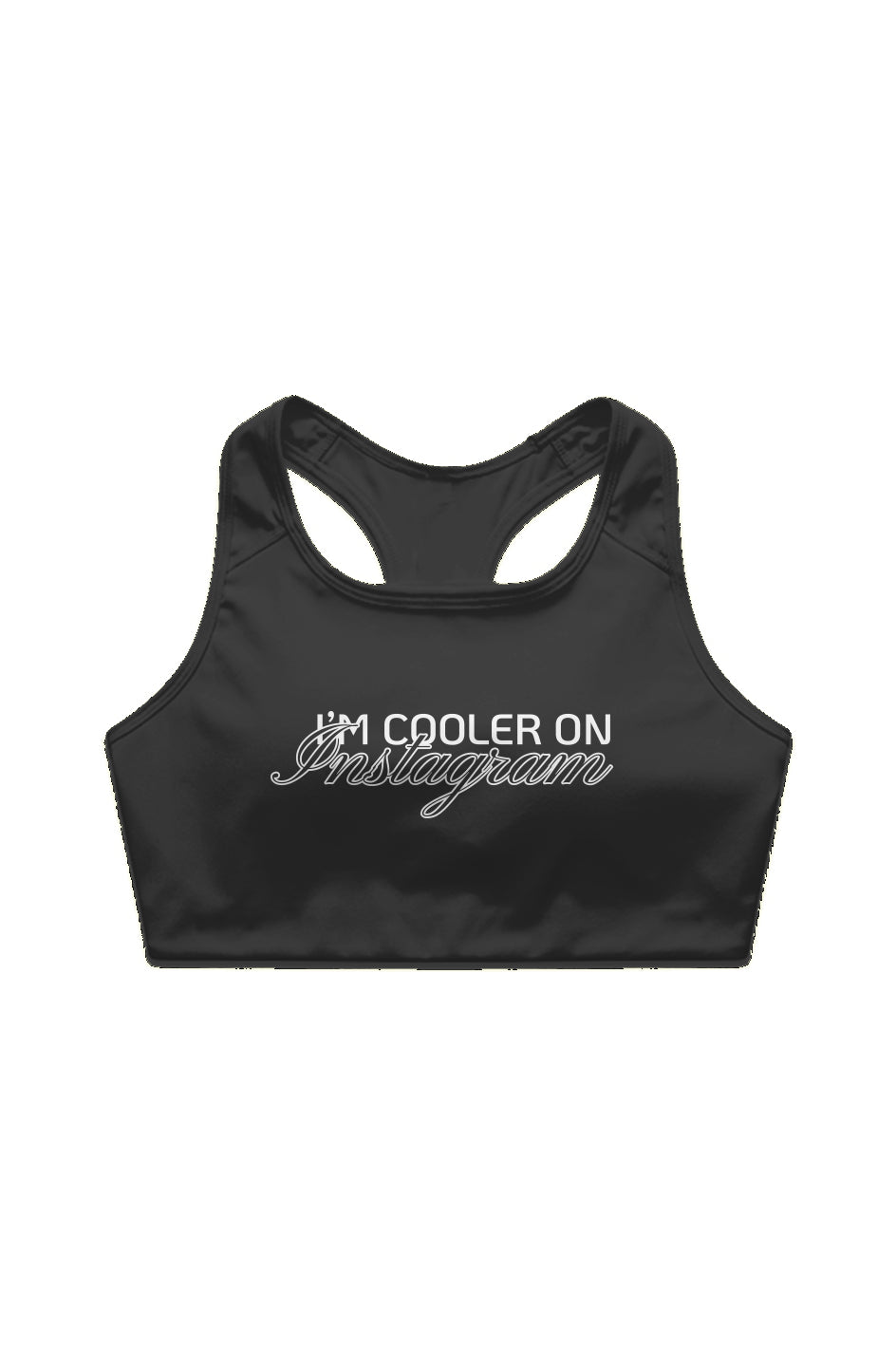 WO'S Cooler ACTIVE BRA TOP Black